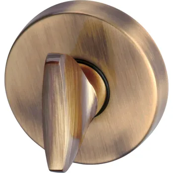 Dveřní kování Rozeta WC bronz (PK) (Rozeta WC bronz (PK))