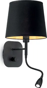 Nástěnné svítidlo Ideal Lux Nordik AP2 158242 černé