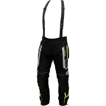 Moto kalhoty Spark Mizzen kalhoty černé/fluo