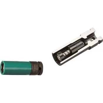 Gola hlavice Nástrčná hlavice úderová s magnetem, 1/2", s krytkou na ALU, 19 mm