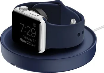 Příslušenství k chytrým hodinkám UNIQ Dome nabíjecí stojánek pro Apple Watch tmavě modrý