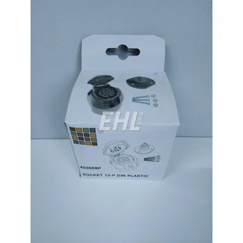 Sklo světlometu Zásuvka, umělá hmota LA403008