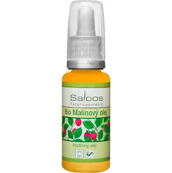Koupelový olej Saloos Bio malinový olej 20 ml
