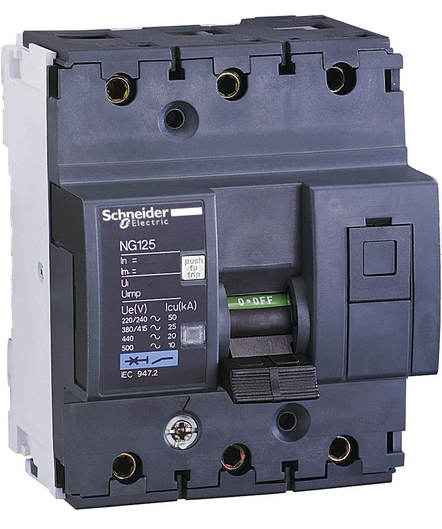 Disjoncteur Schneider Electric 19072 OF/SD NG125 A V A 10-125A 500V – Neuf D’origine, 1 Contact