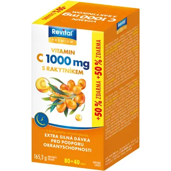 Revital Premium Vitamin C a rakytník…