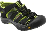 KEEN Newport H2 K black/lime green