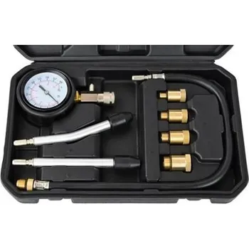 Autodiagnostika Kompresiometr- benzín (8ks) (Kompresiometr pro měření tlaku ve válcích zážehových motorů u osobních a lehkých užitkových automobilů.)