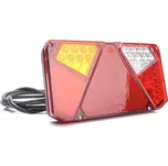 Koncový světlomet LED hranatý WAS, W125, levé