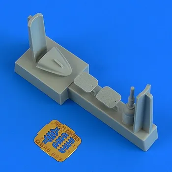 Plastikový model Quickboost 1/48 MiG-21 remove before flight covers (Eduard)