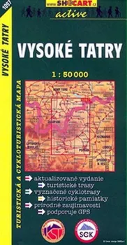 Vysoké Tatry 1:50 000 - SHOCart (2017)