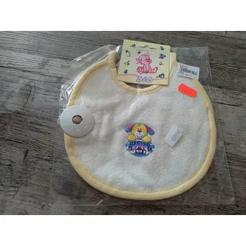 Bryndák Bib Bryndák froté žlutý pejsek