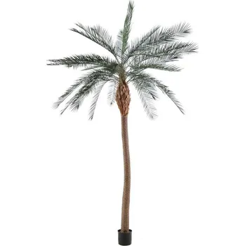 umělá květina Luxusní umělá palma Phoenix široký kmen, 280cm