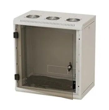 Elektroinstalační materiál TRITON 19" jednodílný rozvaděč 12U/500mm, odnímatelné boční kryty