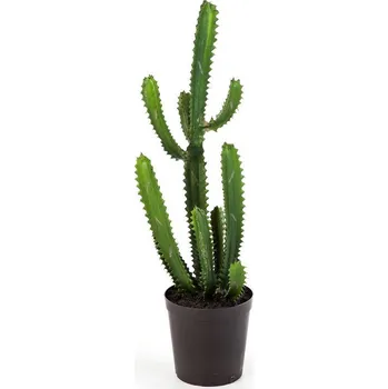 umělá květina Luxusní umělý kaktus FINGER KAKTUS S KVĚTINÁČEM, 98 cm