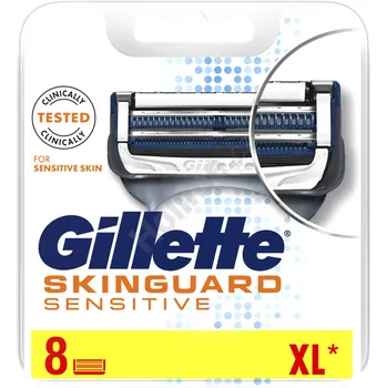 Příslušenství k holicímu strojku Gillette Skinguard Sensitive náhradní hlavice 8 ks