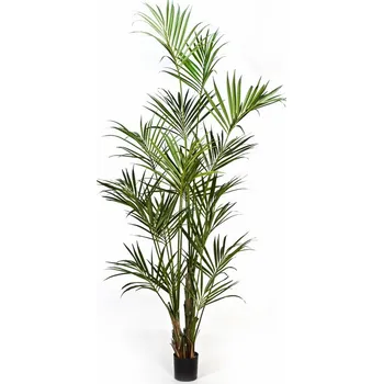 umělá květina Luxusní umělá palma NATURAL KENTIA PALMA, 260 cm