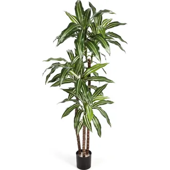 umělá květina Luxusní umělá palma VAR DRACAENA FRAGRANS STE, 120 cm