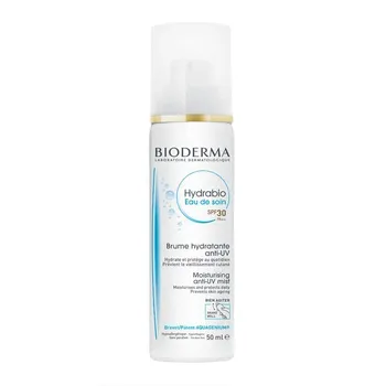 Bioderma Hydrabio Eau de Soin hydratační ochranná mlha SPF 30 50 ml