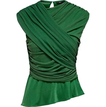 Dámská halenka ONLY True S/L Drappy Top Verdant Green