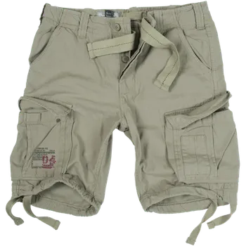 Pánské kalhoty Surplus Kalhoty krátké Airborne Vintage Shorts zelená světle 4XL