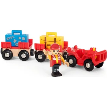 autíčko Brio 33893 Vozík s letištními zavazadly