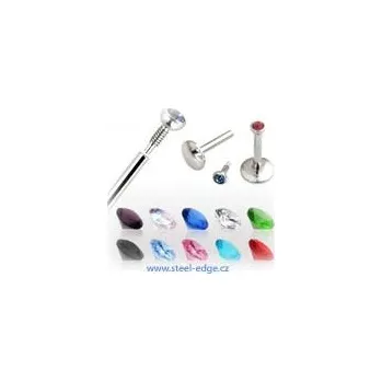 Piercing Steel Edge Piercing SEHLSI031 Barva: Fialová