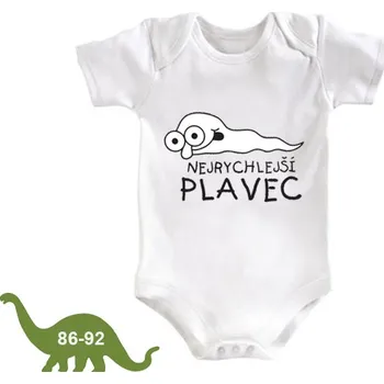 Kojenecký body Body Nejrychlejší plavec - velikost 86-92