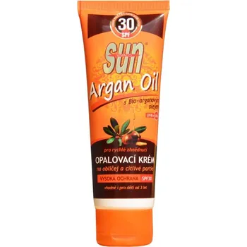 Přípravek na opalování Vivaco Sun Vital opalovací krém s BIO arganovým olejem SPF30 125 ml
