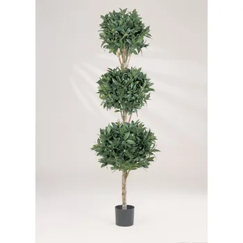 umělá květina Luxusní umělý strom VAVŘÍN TROJITÝ KOULE DELUXE, 180 cm