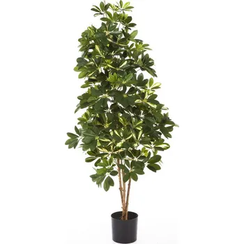 umělá květina Luxusní umělý strom PANAŠOVANÁ NATURAL SCHEFFLERA, 170 cm