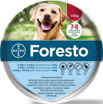 antiparazitikum pro psa Bayer Foresto