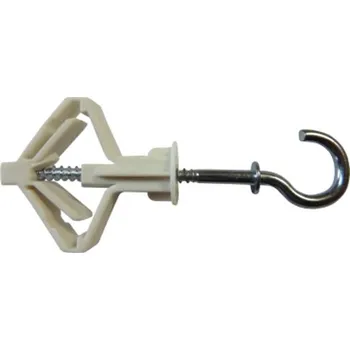 Hmoždinka Hmoždinka do sádrokartonu se stropním háčkem fi10 3,4x48 - 50ks