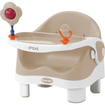 Jídelní židlička Lorelli Pixi Beige/White