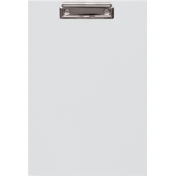 CAESAR Podložka psací A4 s klipem, Lamino, bílá