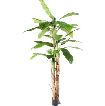 umělá květina Luxusní umělá palma Banánovník 3-kmenný, 240cm