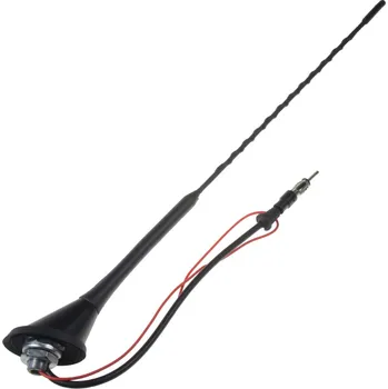 Autoanténa MGB aktivní FLEX 60°AM-FM anténa Škoda, VW s DIN konektorem 40cm