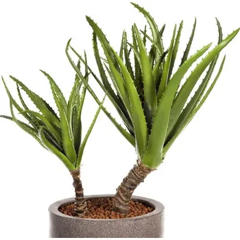 umělá květina Luxusní umělý kaktus AGAVE NA KMENI, 120 cm