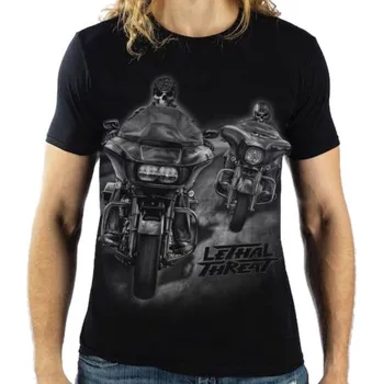 Pánské tričko tričko hardcore pánské - MORE MILEAGE - LETHAL THREAT - LT20729 - M