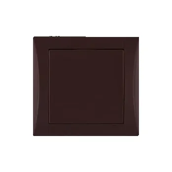 vypínač spínač č.6 ELEGANT - sign.hnědá, komplet