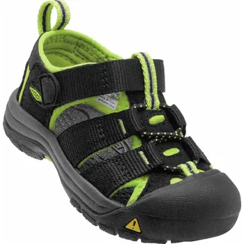 Chlapecké sandály Dětské sandály Newport H2 K black/lime green US 13