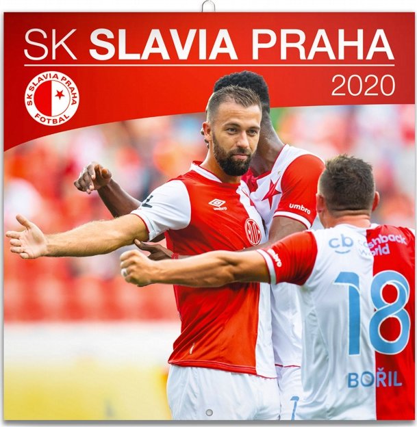 Kalendář SK Slavia Praha 2024 