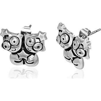 Náušnice Steel Edge Ocelové náušnice pecky SESSE0042