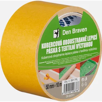 Den Braven Kobercová oboustranně lepicí páska s textilní výztuhou 50mmx10m