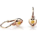 Cutie Jewellery zlaté dětské naušnice C1556R-Yellow