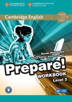 Anglický jazyk Prepare Level 2 Workbook with Audio - Garan Holcombe (2015, brožovaná)