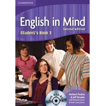 Anglický jazyk English in Mind Level 3 Students Book with DVD - Herbert Puchta (2010, brožovaná)