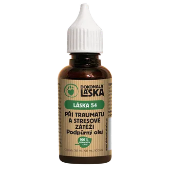 Lék pro psa a kočku Dokonalá Láska 54 Při traumatu a stresové zátěži