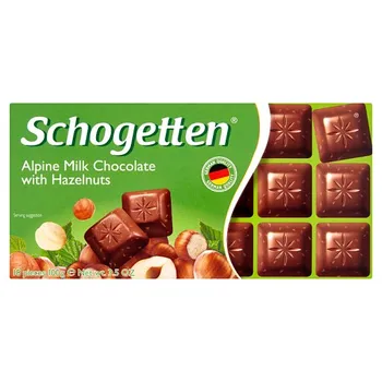 Čokoláda Schogetten Mléčná čokoláda oříšková 100 g