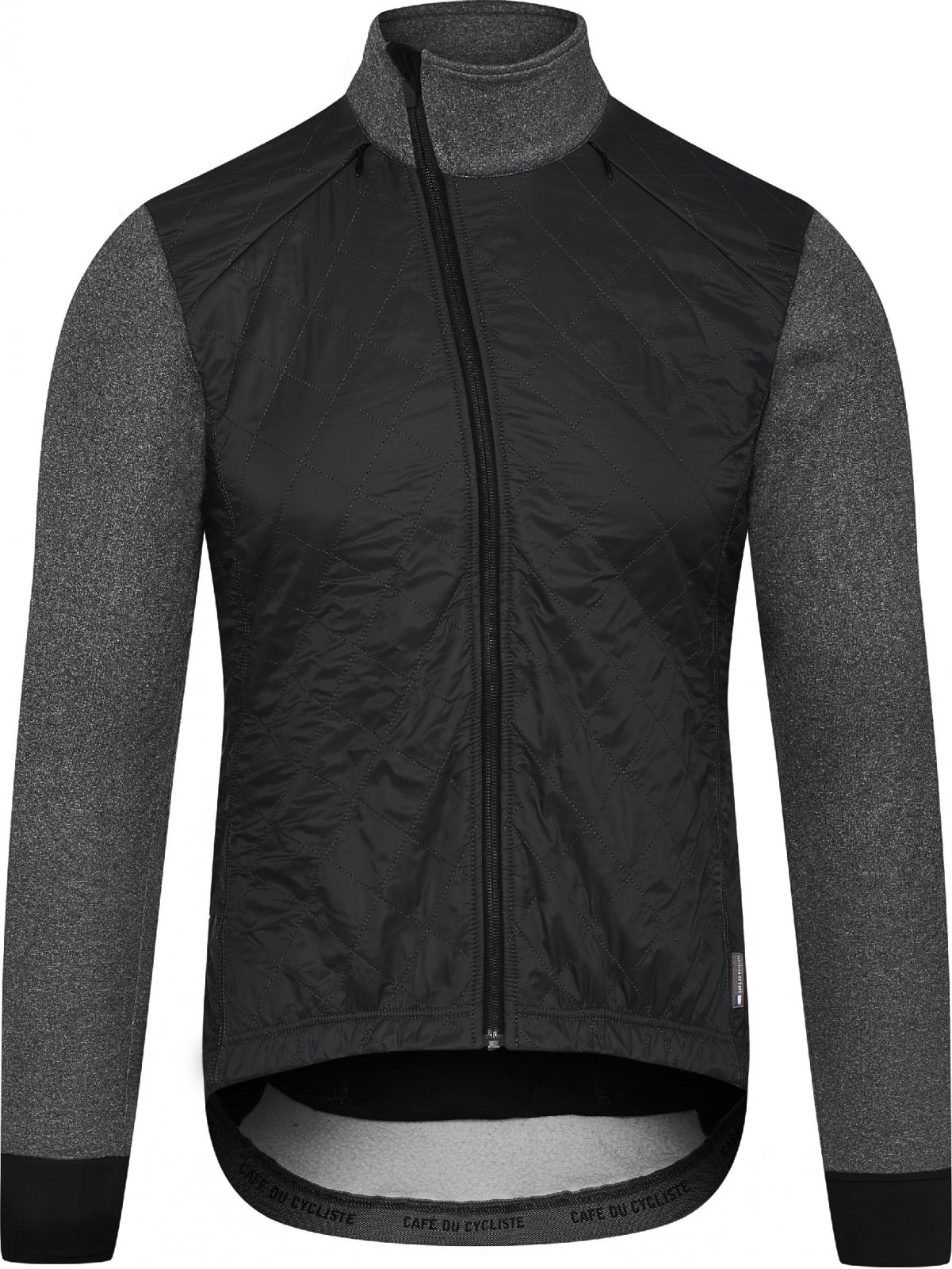 CAFÉ DU CYCLISTE Pánská podzimní zimní cyklobunda Heidi – černá Velikost: XS