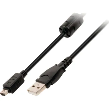 Datový kabel Valueline USB 2.0 A 2 m černý